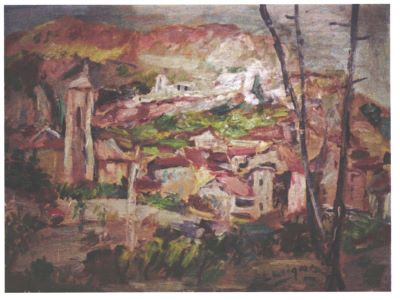 pictură de șevalet - Grigorescu, Lucian; Peisaj