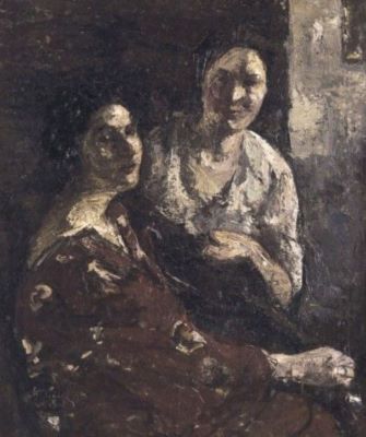 pictură - Petrașcu, Gheorghe; Două surori