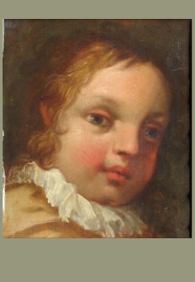 pictură de șevalet; Capul unui băiat necunoscut