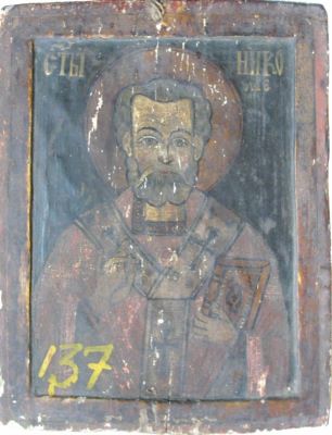 icoană - Iacov din Rășinari; Sf. Nicolae