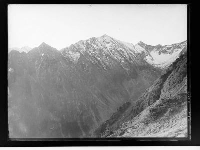 clișeu - Emil Fischer; Peisaj hibernal din Munții Făgăraș