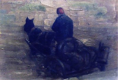 pictură de șevalet - Georgescu Delahuși; Sacagiu