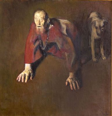 pictură de șevalet - Baba, Corneliu; Regele nebun