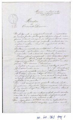 Ef. Cernea; Scrisoare trimisă de doamna Ef. Cernea lui George Enescu