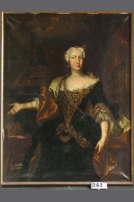 pictură de  șevalet; Împărăteasa Elisabetha Christina ; în registrul inventar: Prințesă necunoscută
