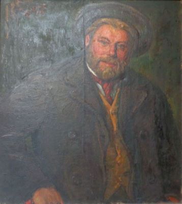 pictură de șevalet - Angheluță, Octav; Ion Creangă