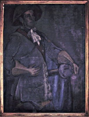 pictură de șevalet - Maxy, Max Hermann; Nicolae Băltățeanu în „Don Juan” de Molière