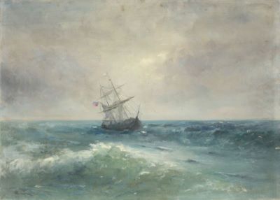 Pictură de șevalet - Voinescu, Eugen; Marină