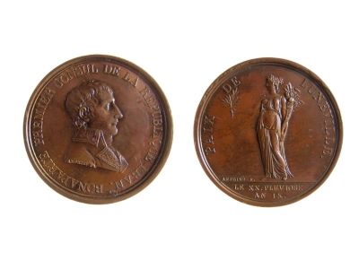 Medalie dedicată păcii de la Luneville