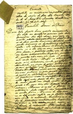 scrisoare - Mihali Mihălescu Simeon; Mihali Mihălescu Simeon către Iacob Mureșianu
