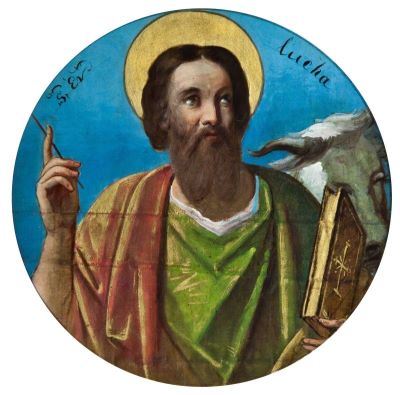 pictură - Tattarescu, Gheorghe; Sf. Evanghelist Luca
