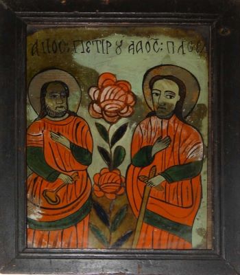 icoană; Sfinții apostoli Petru și Pavel