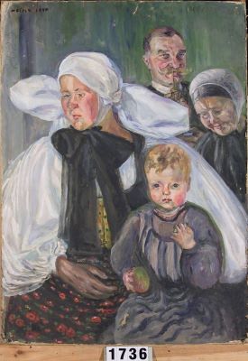 pictură de șevalet - Bielz, Henriette; Urmașul