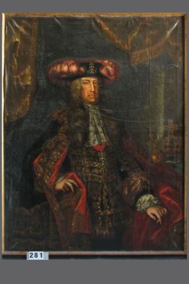 pictură de șevalet; Împăratul Carol al VI-lea