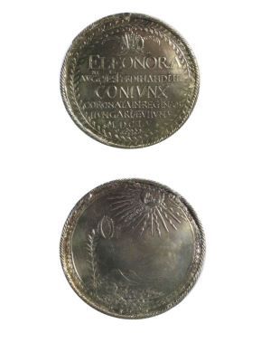 Medalie omagială dedicată Elisabetei ca regină a Ungariei