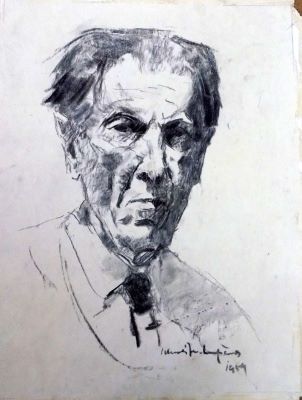 desen - Schweitzer-Cumpăna, Rudolf; Autoportret