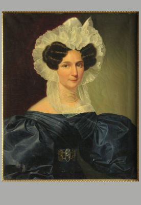 pictură de șevalet - anonim (atribuit cu rezerve lui Beyfuß, Ludwig); Maria Streidlin (în registrul inventar: Portret de femeie). Pandant: Portret de bărbat