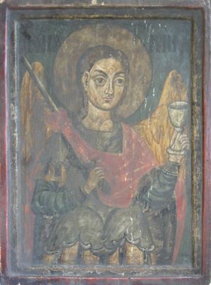 icoană - Simon din Bălgrad; Arhanghelul Mihail