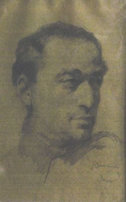 grafică de șevalet - Băeșu, Aurel; Portret