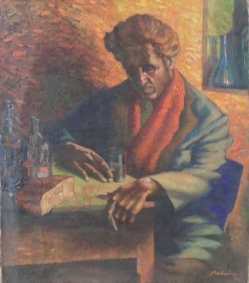 pictură de șevalet - Iorgulescu, Brânduș; Ultimul han