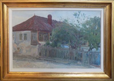 pictură de șevalet - Steriadi, Jean Alexandru; Casă veche (casă de pe strada Bradului, București)
