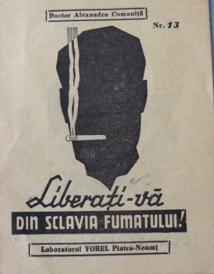 broșură - Comăniță, Alexandru; Liberați-vă din sclavia fumatului