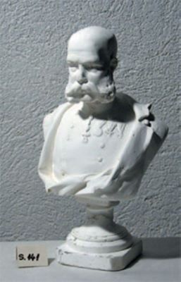 Bust - G. Vanni; Împăratul Franz Joseph I