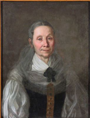Pictură de șevalet - Stock, Johann Martin; Soția lui J.G. Graf