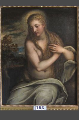 Pictură de șevalet - Varotari, Alessandro Leone zis Il Padovanino (în Reg. Inv.: Varotari, Alessandro); Sfânta Maria Magdalena (în Reg. Inv.: Sfânta Magdalena)