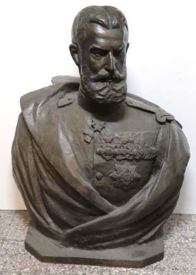 Sculptură mică - Leonida, Gheorghe; Regele Carol I