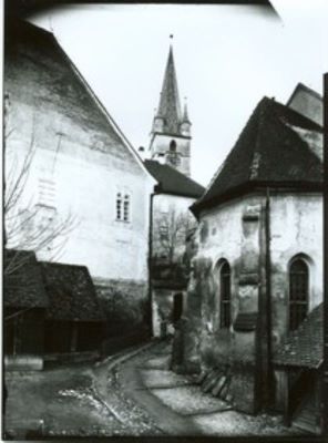 clișeu - Emil Fischer; Biserica Azilului din Sibiu