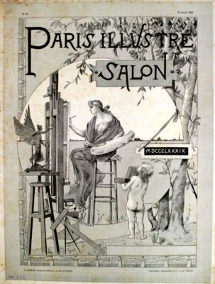 revistă - Ed. Boussod, Valadon et Co; „Paris Illustré” nr. 69