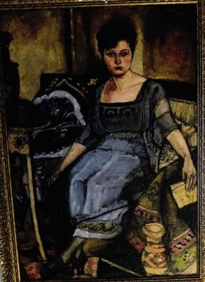 pictură de șevalet - Maxy, Max Hermann; Portretul Irinei C.