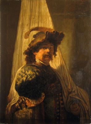 Pictură de șevalet - Van Meytens cel Tânăr, Martin (în Registrul inventar: după Rembrandt Harmensz. van Rijn); Stegar civil