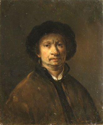 Pictură de șevalet - Van Meytens cel Tânăr, Martin (în Registrul inventar: după Rembrandt Harmensz. Van Rijn); Autoportret