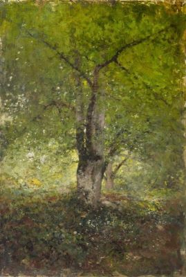 Pictură de șevalet - Grigorescu, Nicolae; Copac