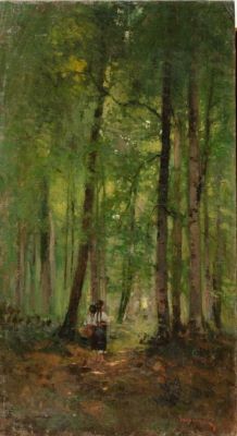 Pictură de șevalet - Grigorescu, Nicolae; Peisaj