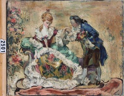 Pictură de șevalet - Theodorescu-Sion, Ion; Invitație la vals