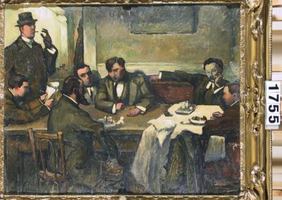 Pictură de șevalet - Ressu, Camil; Terasa Oteteleșeanu