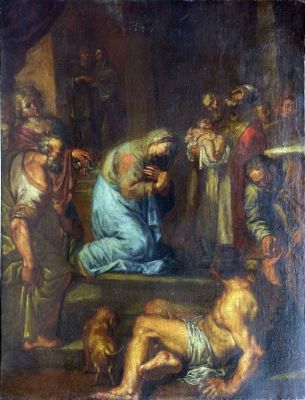 pictură de șevalet - anonim; Prezentarea la Templu