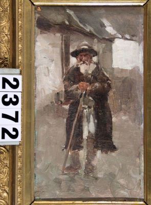 Pictură de șevalet - Luchian, Ștefan; Cerșetor