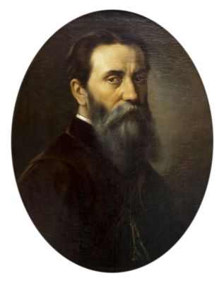 pictură de șevalet - Tattarescu, Gheorghe M.; Autoportret