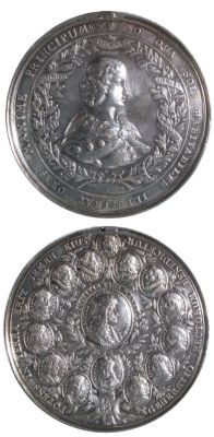 Medalie dedicată încoronării lui Iosif I ca rege roman