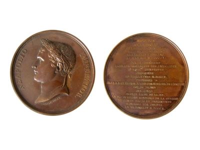 Medalie dedicată mareșalului Lannes