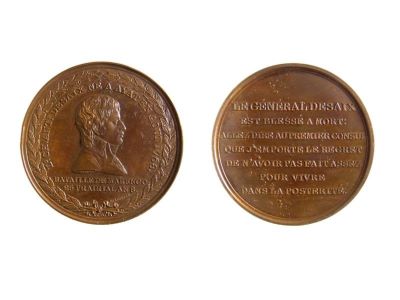 Medalie comemorativă pentru generalul Desaix