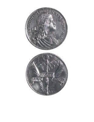 Medalie dedicată încoronării lui Ferdinand IV ca rege roman