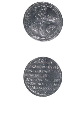 Medalie dedicată încoronării lui Ferdinand al II-lea ca rege roman