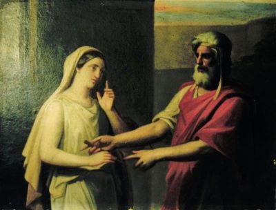 pictură - Tattarescu, Gheorghe; Scenă antică