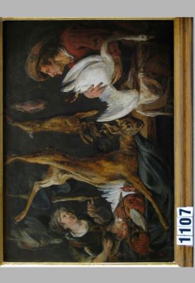 pictură de șevalet - Snyders, Frans; Negustor de vânat