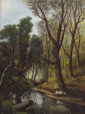 pictură de șevalet - Buiucliu, Theodor; Peisaj